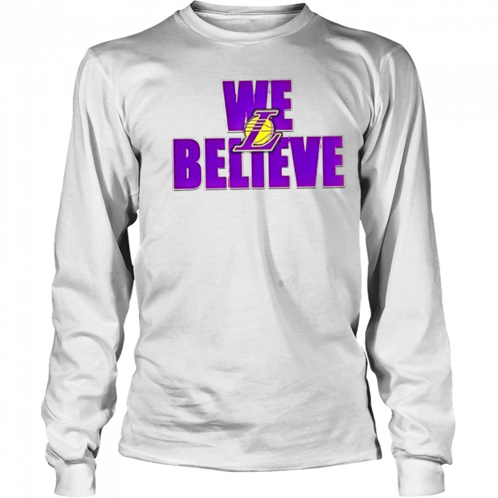 We believe Los Angeles Lakers shirt Long Sleeved