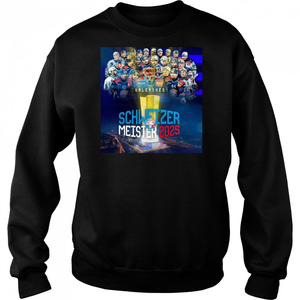 ZSC Lions Back to Back Schweizer Meister 2025 Shirt Sweatshirt