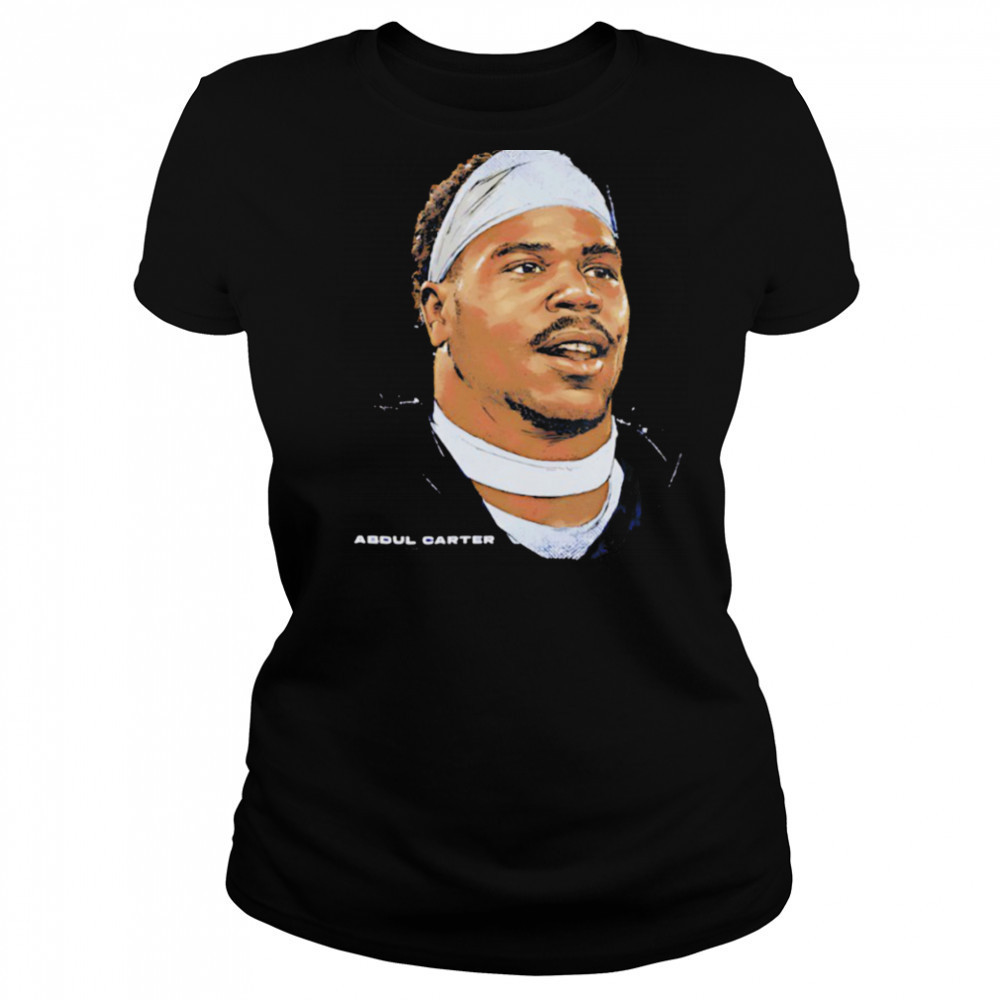Abdul Carter New York Giants Portrait shirt Women's T-shirt