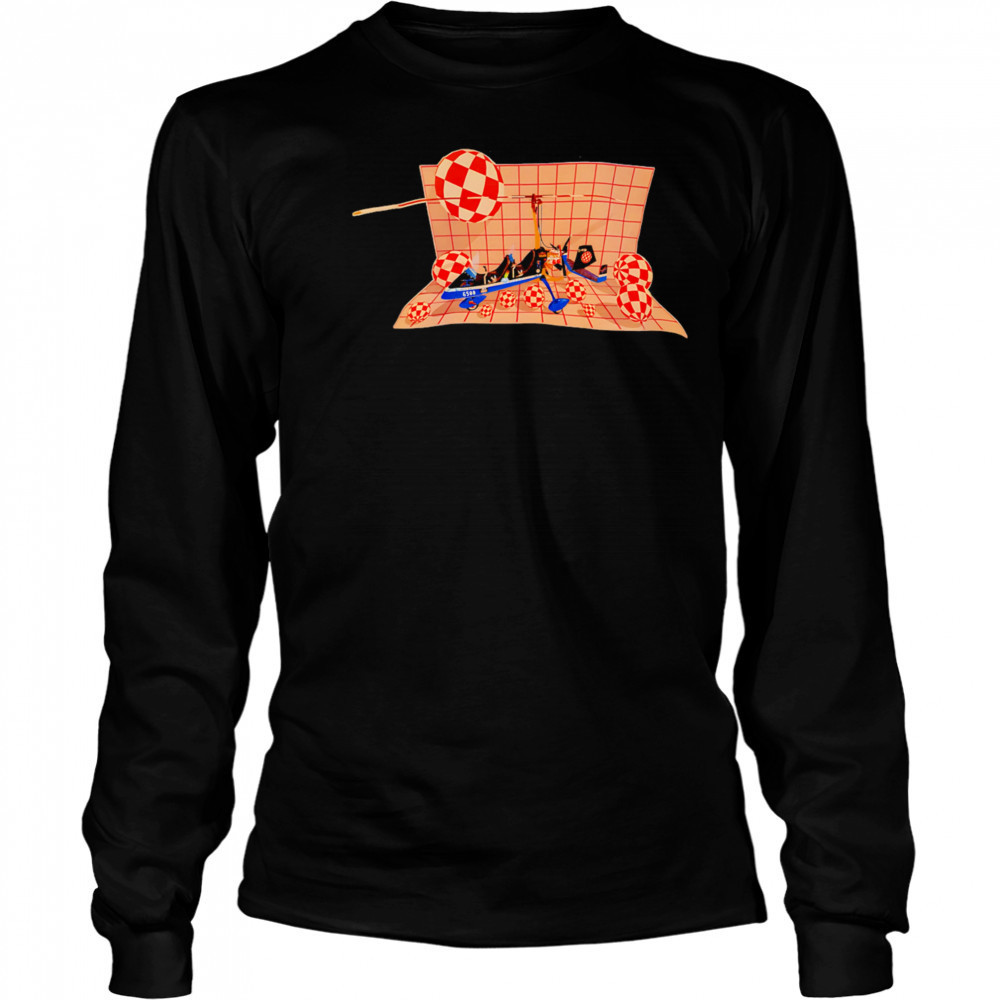 Amiga-themed gyrocopter shirt Long Sleeved