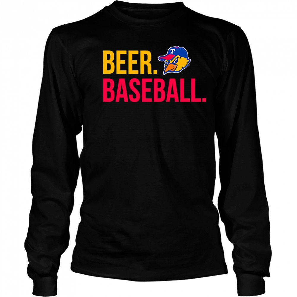 Andrew chafin beer baseball shirt Long Sleeved