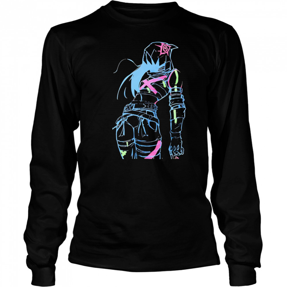 Arcane-inspired neon classic shirt Long Sleeved