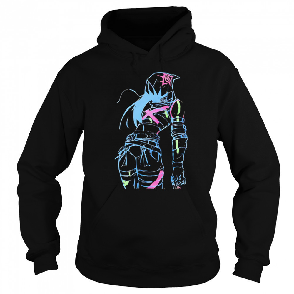 Arcane-inspired neon classic shirt Hoodie