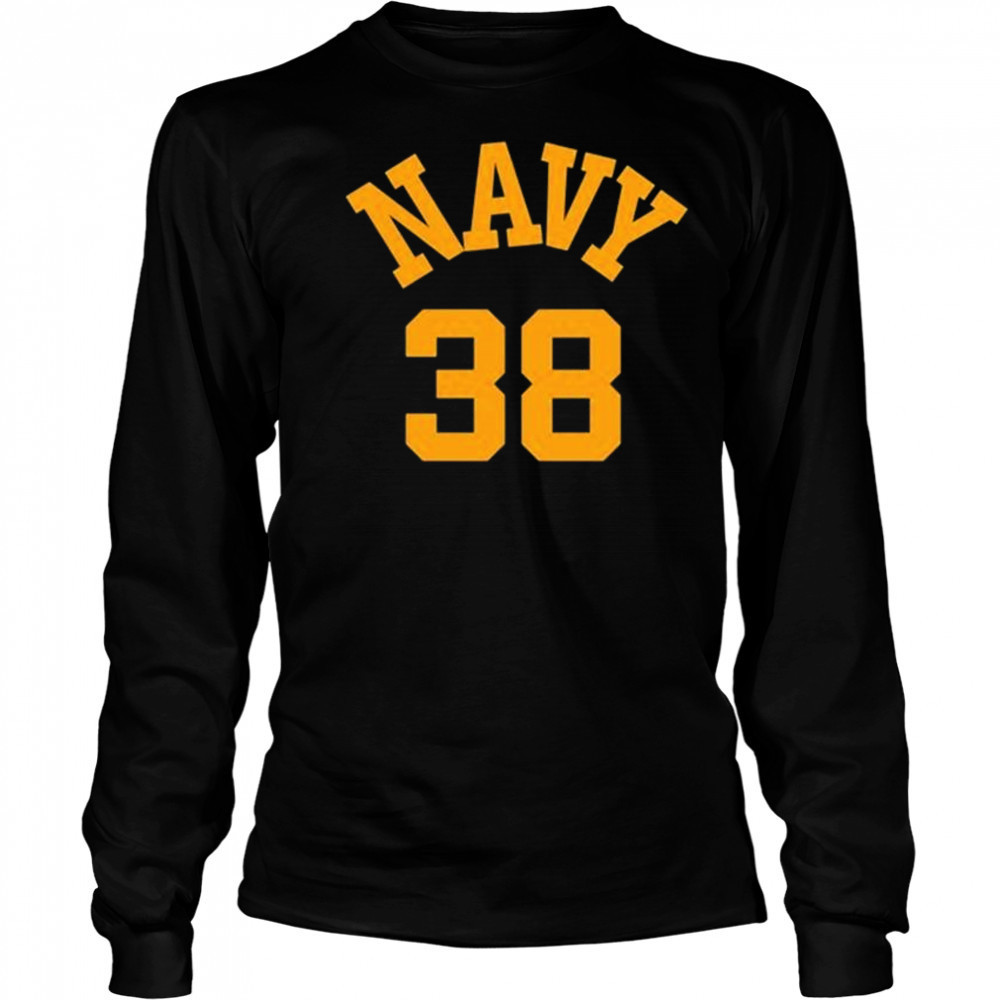 Bill Belichick Navy 38 t-shirt Long Sleeved