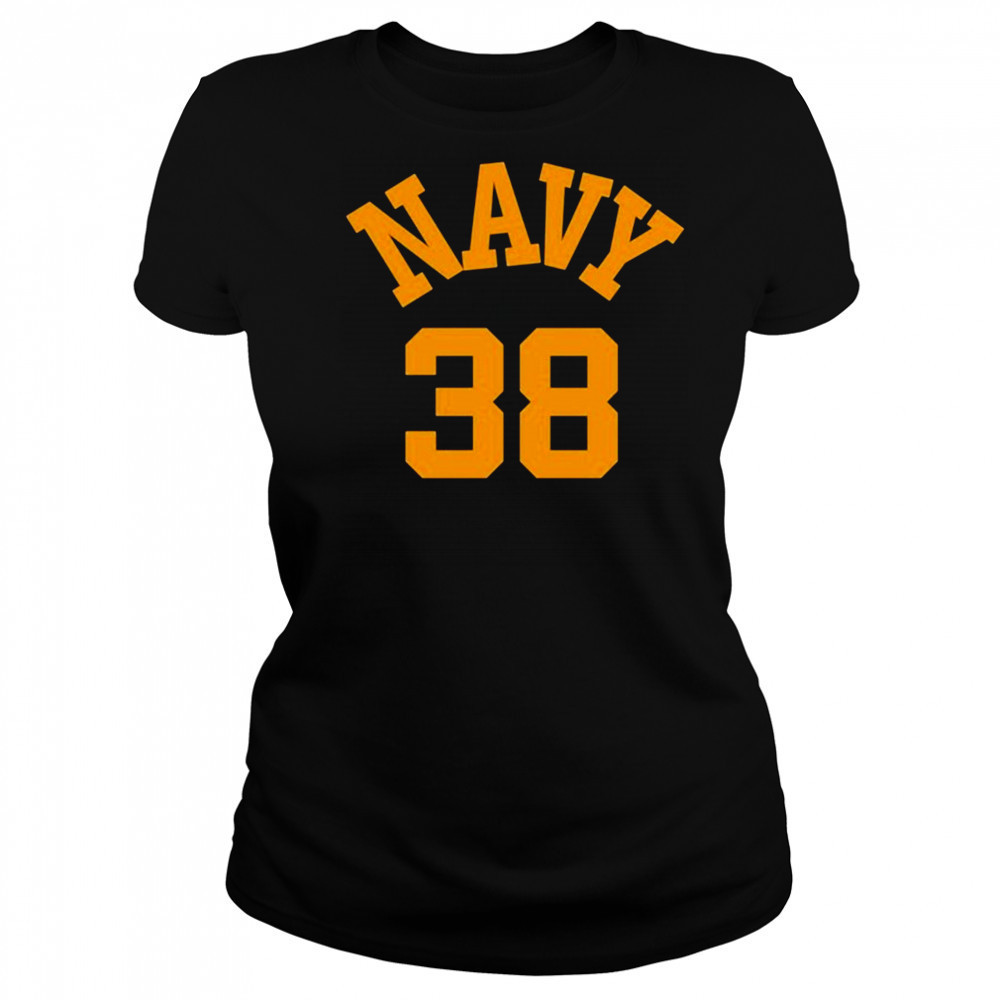 Bill Belichick Wearing Navy 38 T-shirt Women's T-shirt