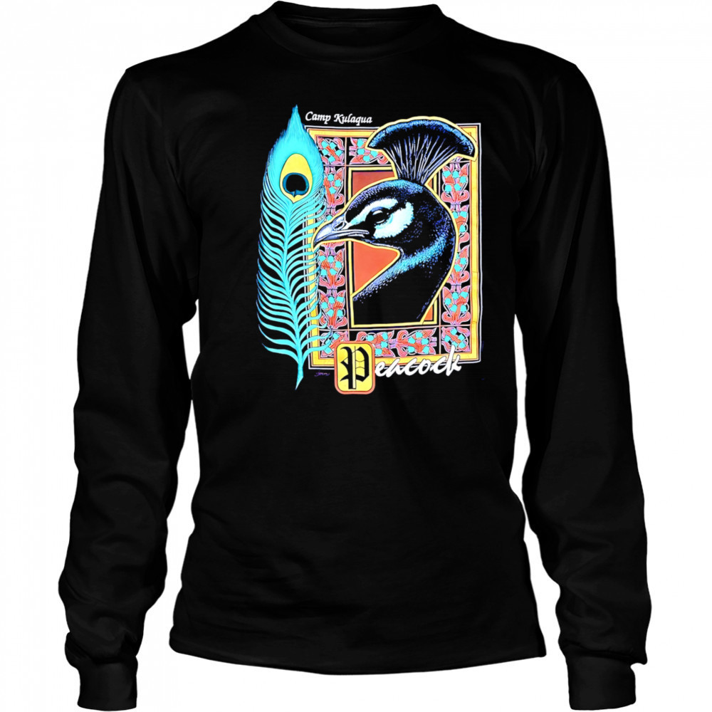 Camp Kulaqua Peacock shirt Long Sleeved