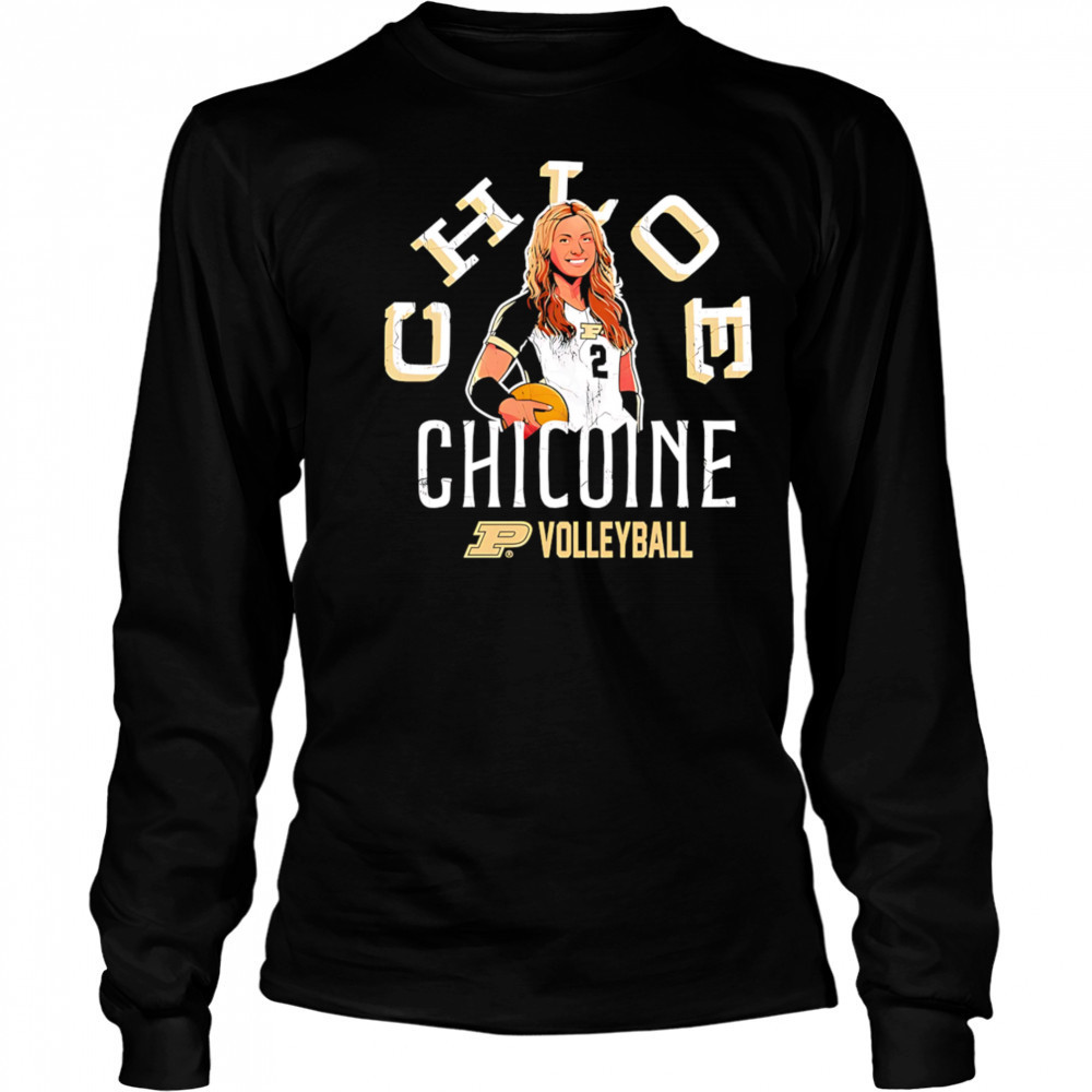 Chloe Chicoine Volleyball Boilermakers shirt Long Sleeved