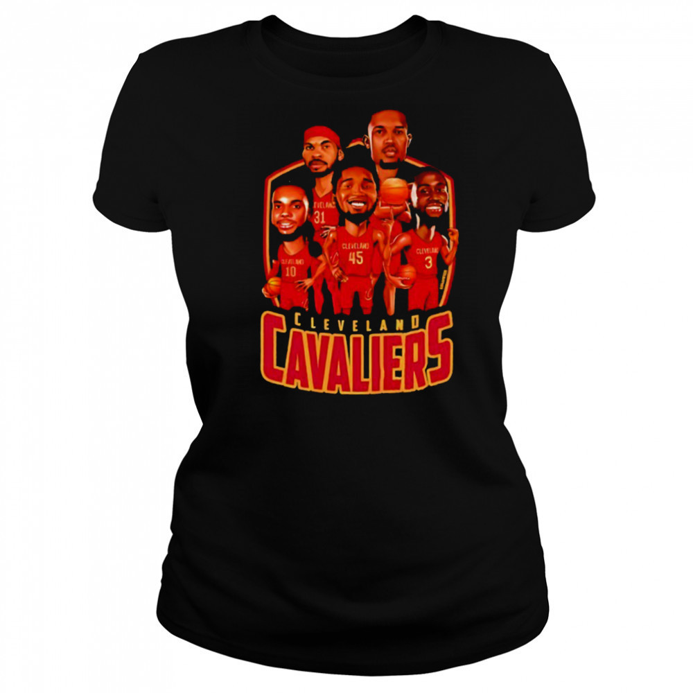 Cleveland Cavaliers 2025 caricature shirt Women's T-shirt