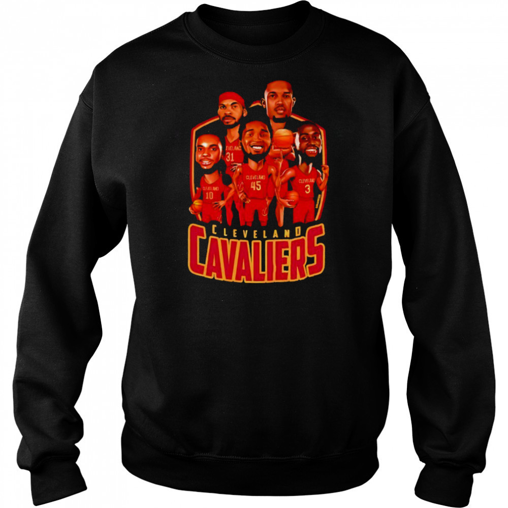 Cleveland Cavaliers 2025 caricature shirt Sweatshirt