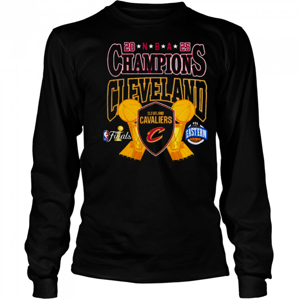 Cleveland Cavaliers 2025 Champions Finals shirt Long Sleeved