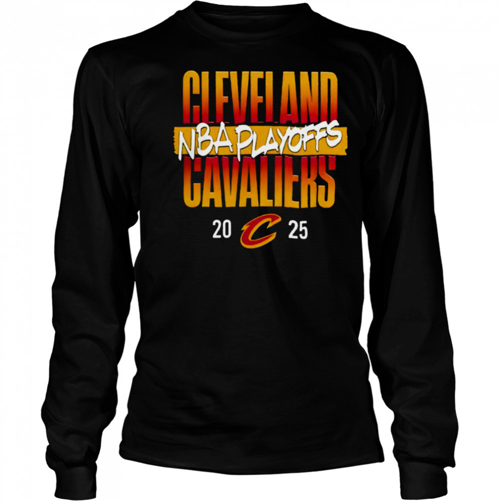 Cleveland Cavaliers NBA Playoffs 2025 shirt Long Sleeved