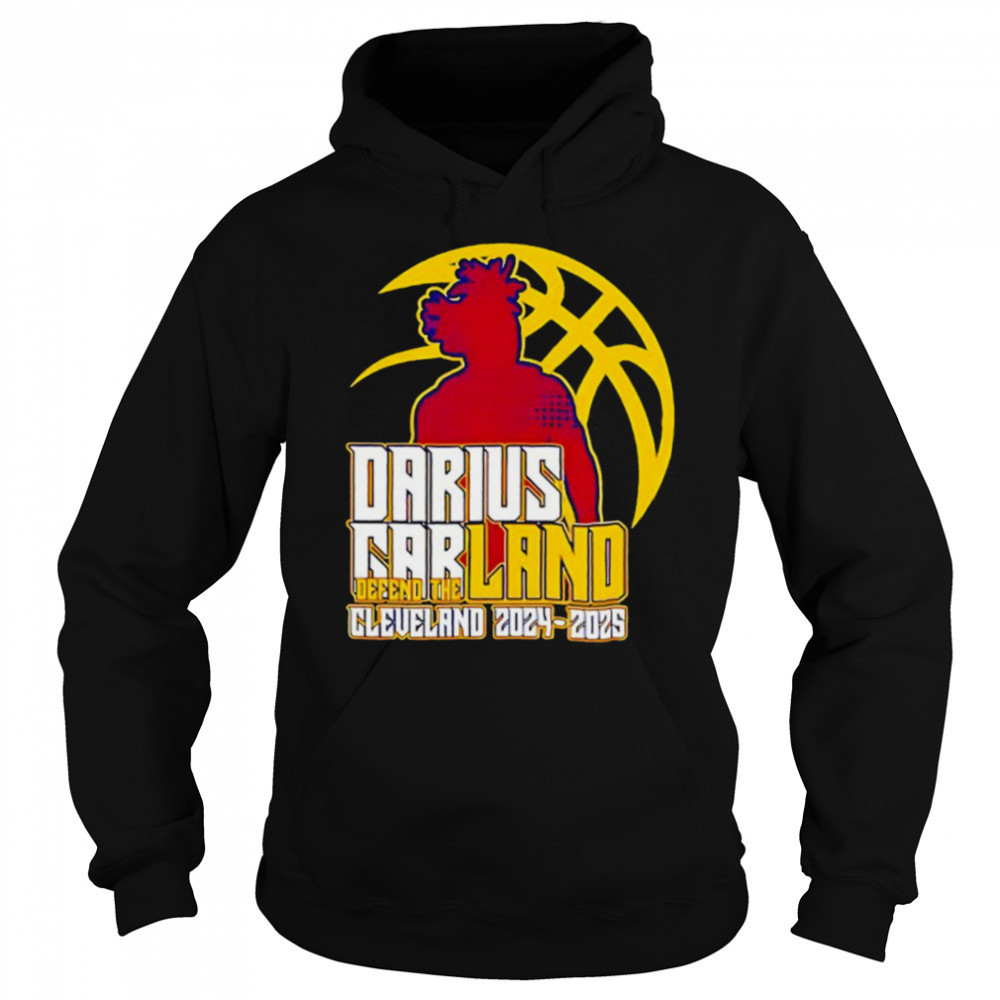 Darius Garland defend the land 2024 2025 Cleveland Cavaliers shirt Hoodie