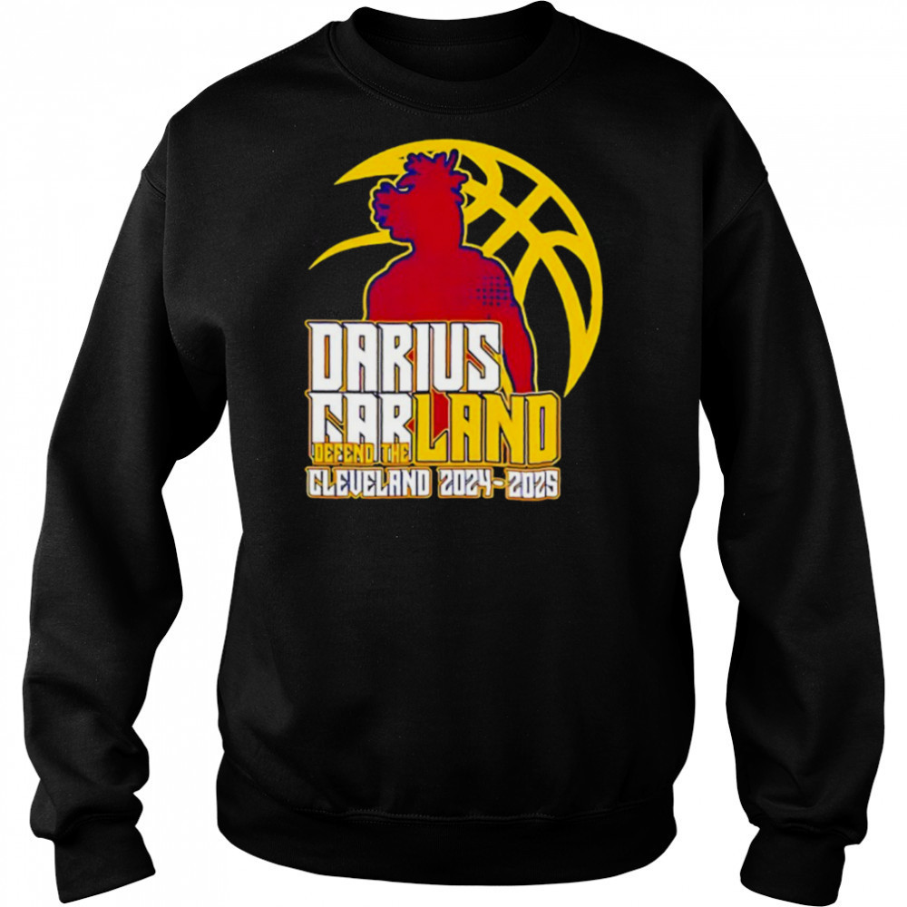 Darius Garland defend the land 2024 2025 Cleveland Cavaliers shirt Sweatshirt