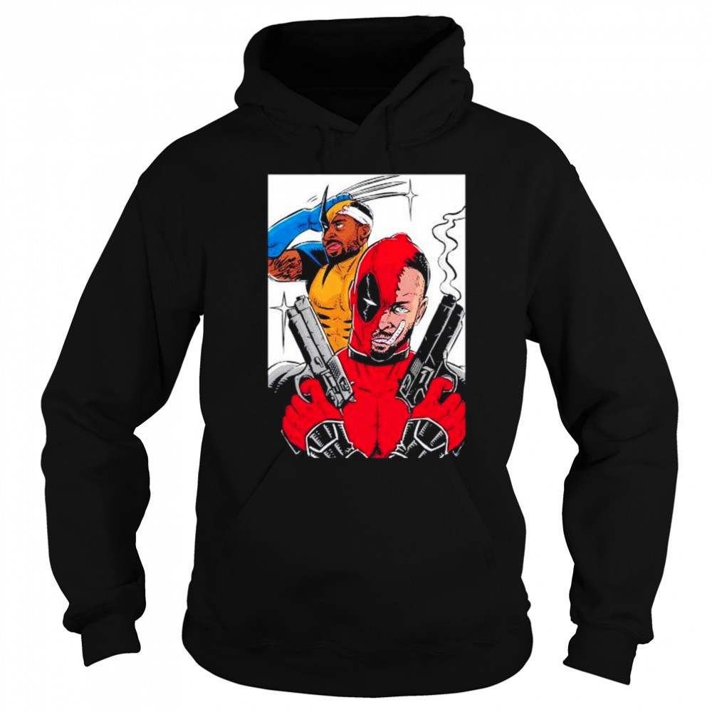 Deadpool and Wolverine Golden State Warriors Gary Payton II and Stephen Curry shirt Hoodie