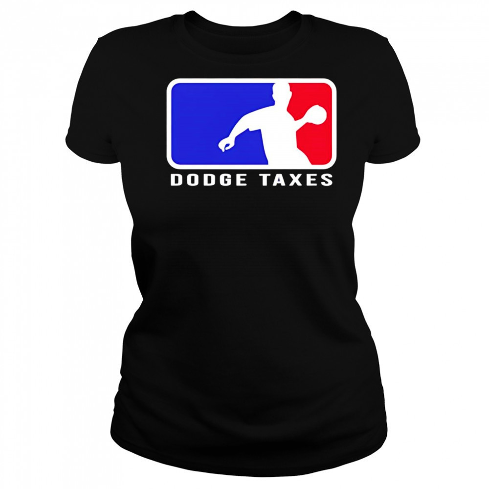 Dodge taxes MLB logo shirt Women's T-shirt
