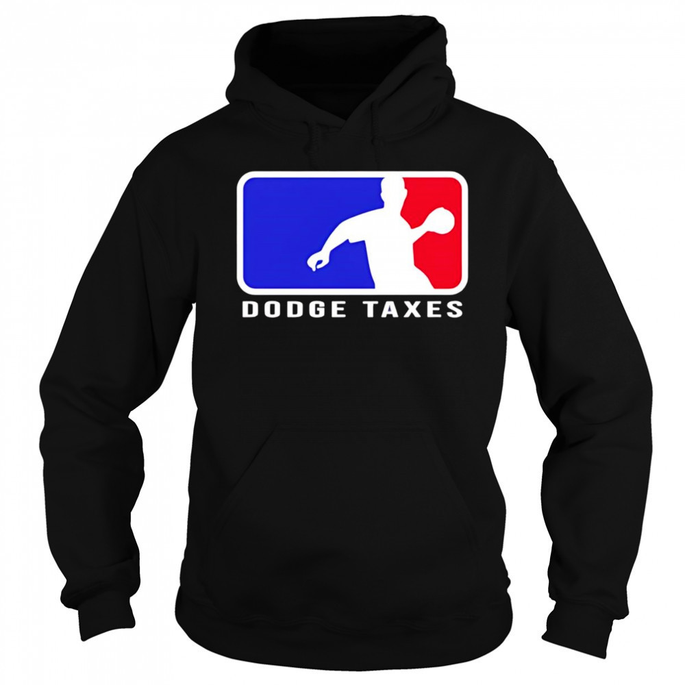 Dodge taxes MLB logo shirt Hoodie