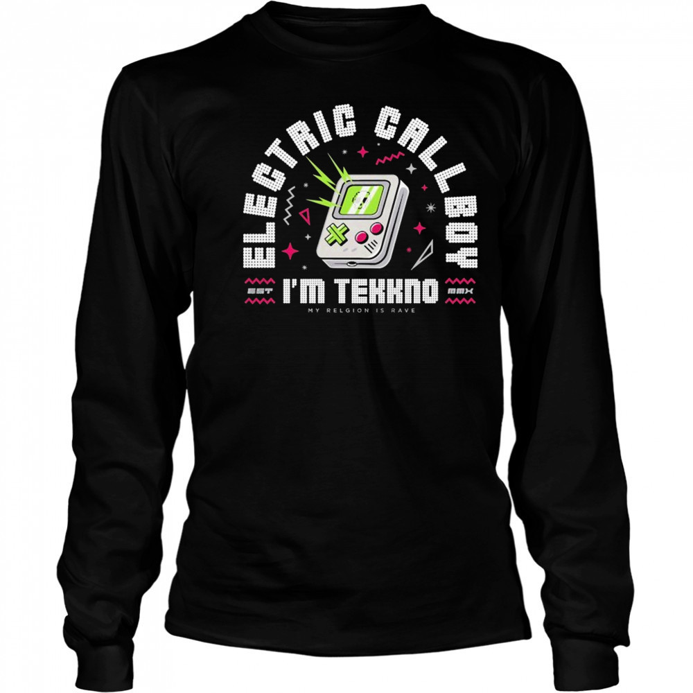 Electric Callboy I’m Tekkno Arcade T-shirt Long Sleeved
