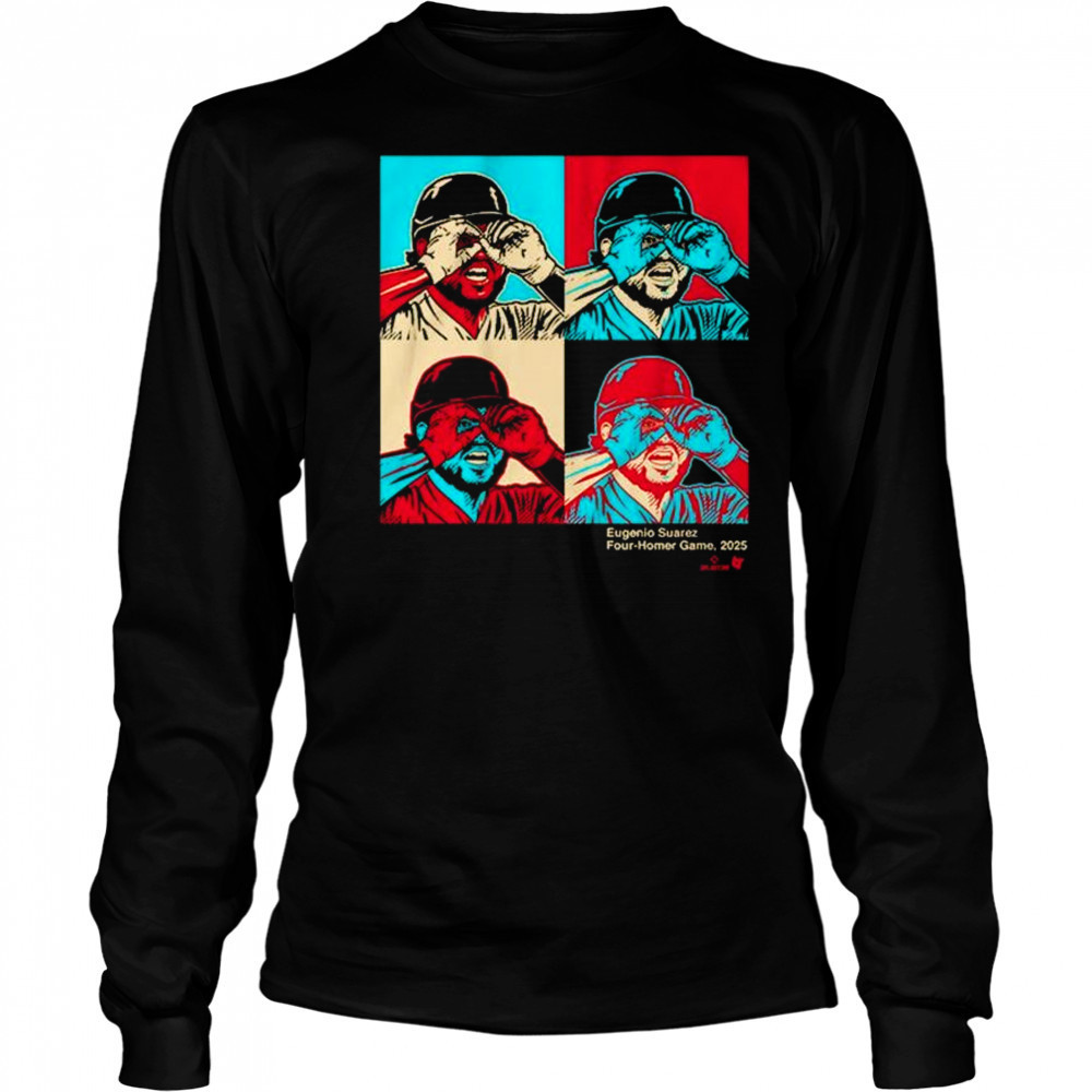 Eugenio Suarez Four-Homer Game Arizona Diamondbacks Graphic t-shirt Long Sleeved