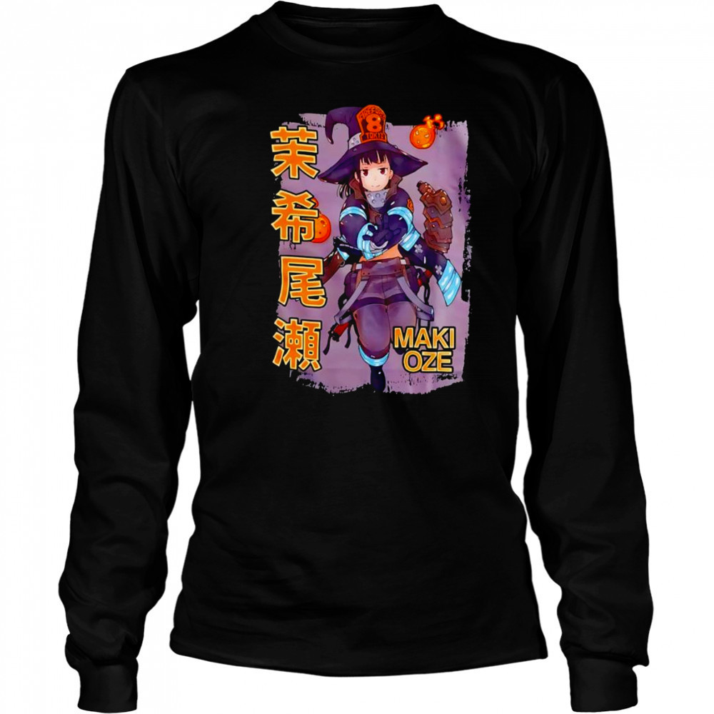 Fire Force Maki Oze shirt Long Sleeved