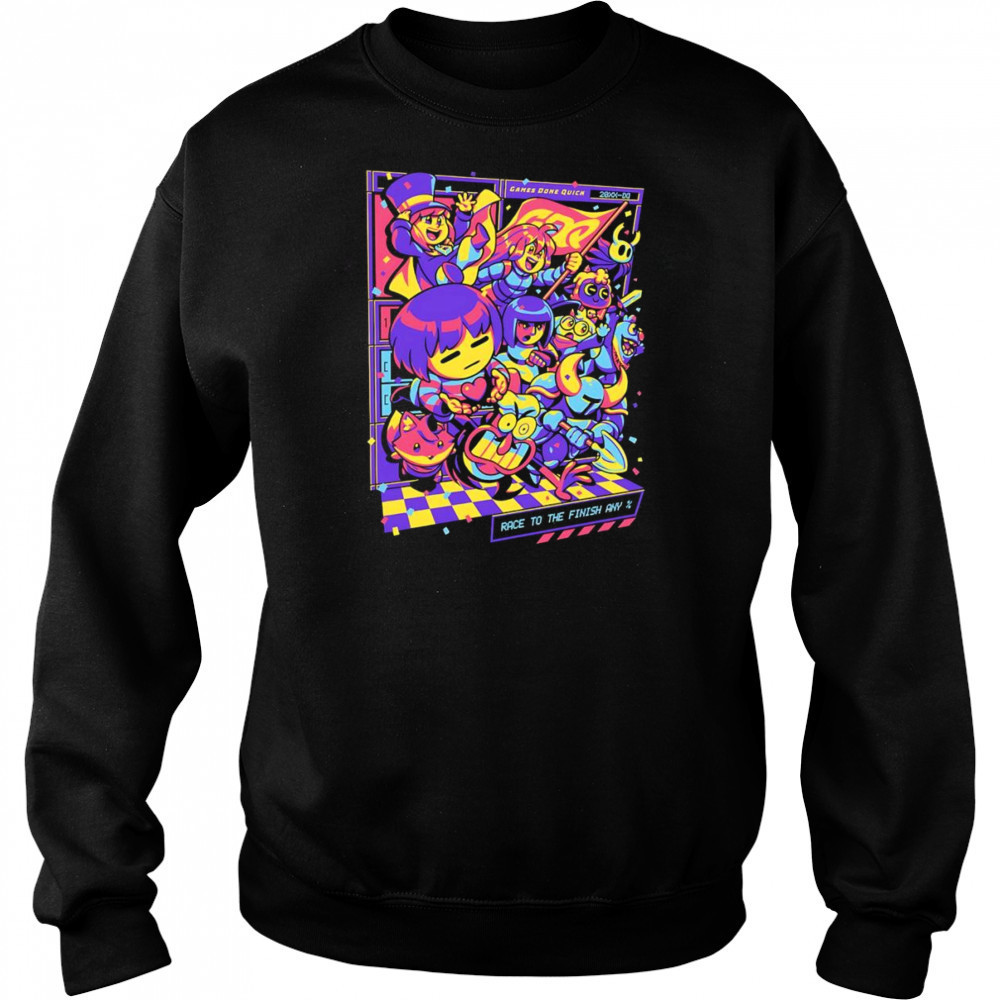 GDQ Race to the Finish shirt Sweatshirt