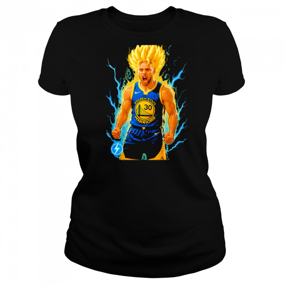 Goku x Stephen Curry scream shirt Women's T-shirt