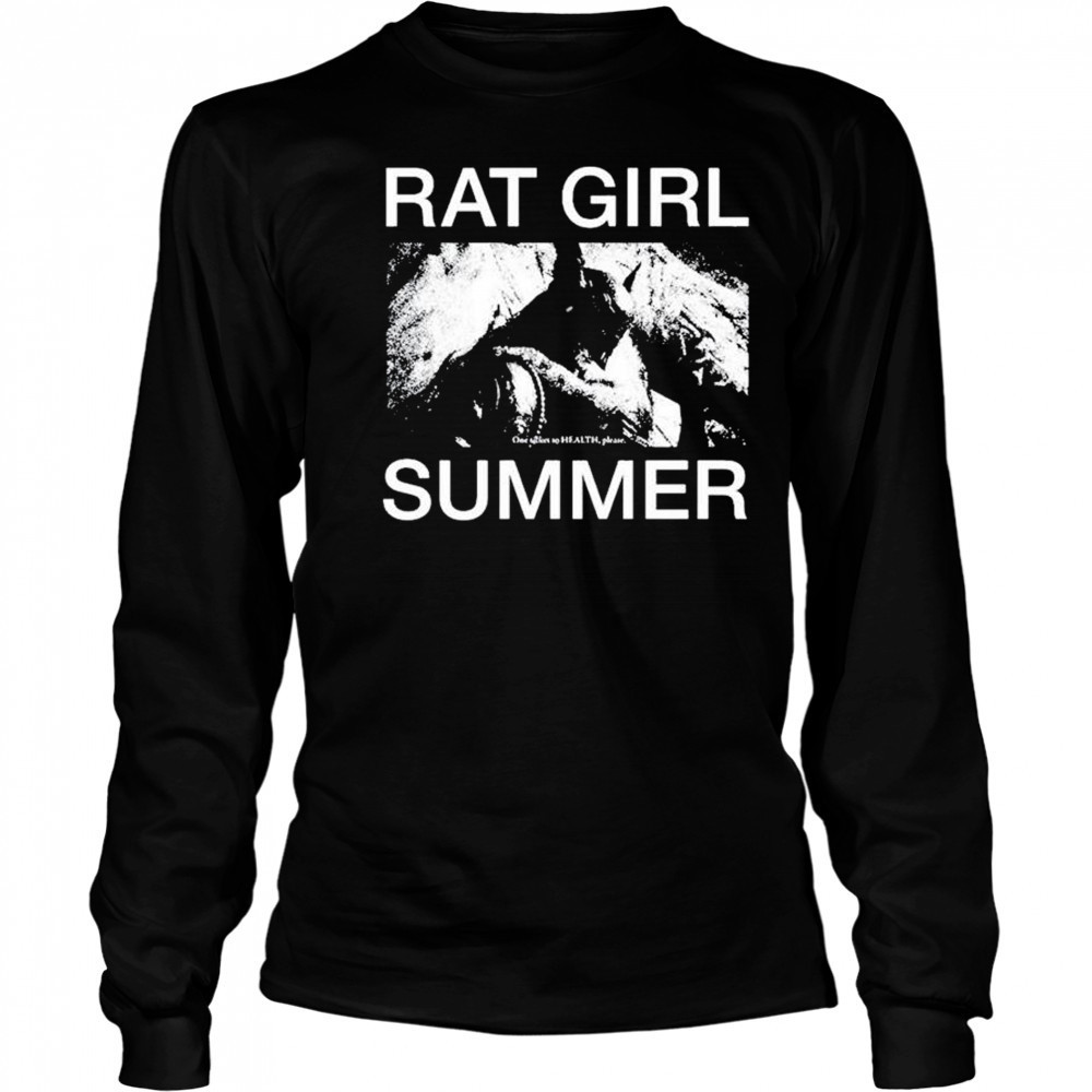 Health Rat Girl Summer 2024 Shirt Long Sleeved