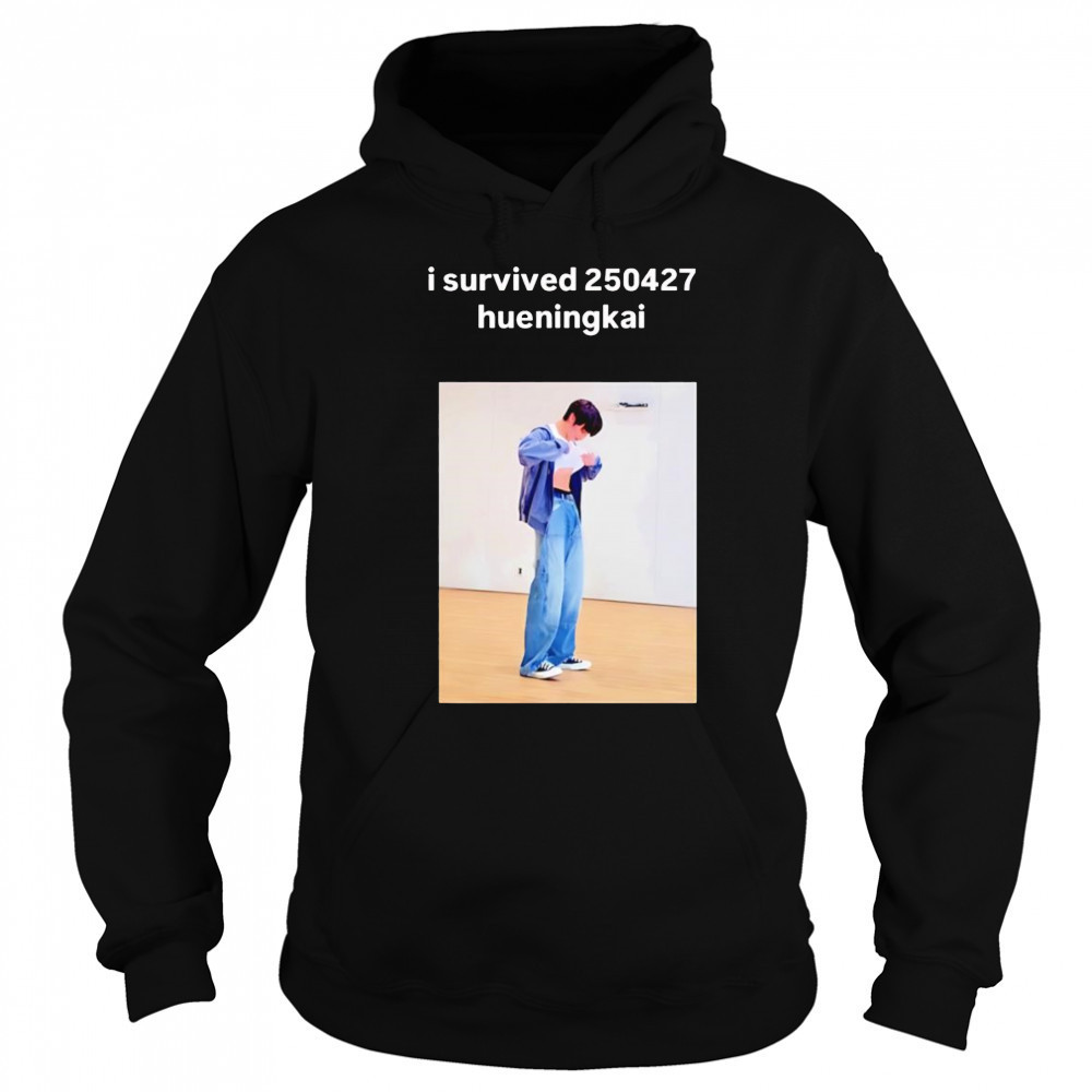 I survived 250427 hueningkai shirt Hoodie