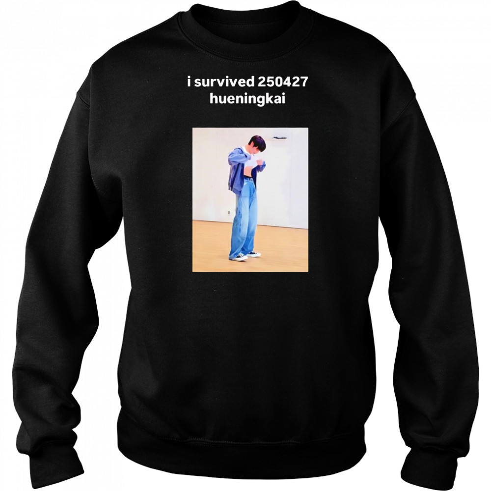 I survived 250427 hueningkai shirt Sweatshirt