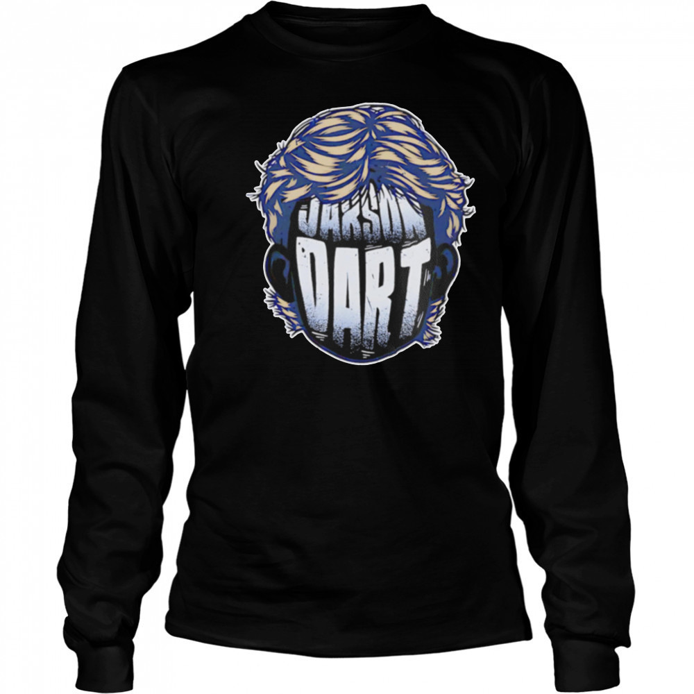 Jaxson Dart New York G Silhouette big face shirt Long Sleeved