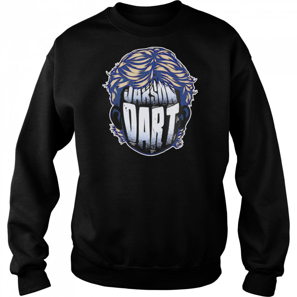 Jaxson Dart New York G Silhouette big face shirt Sweatshirt