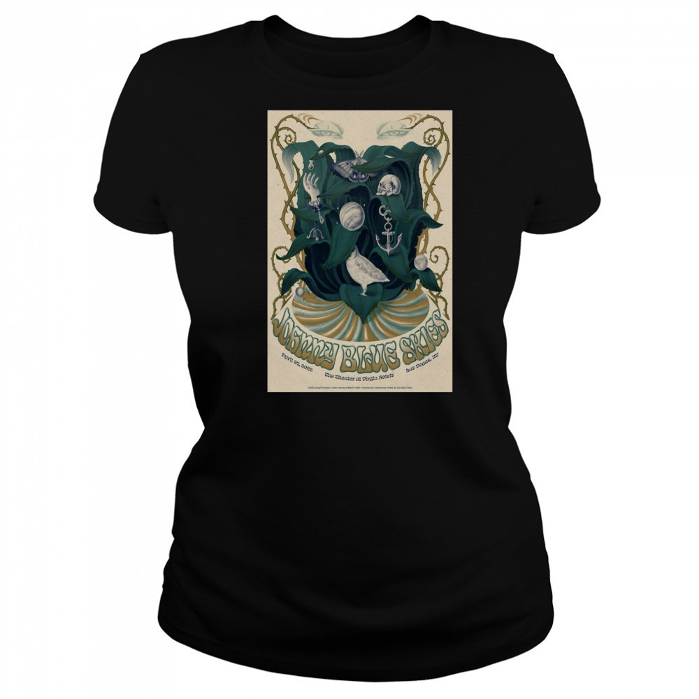 Johnny Blue Skies The Theater at virgin Hotels Las Vegas NV April 27 2025 t-shirt Women's T-shirt