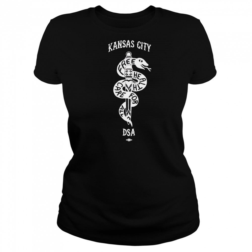 Kansas City DSA Free Health Care For All shirt Women's T-shirt