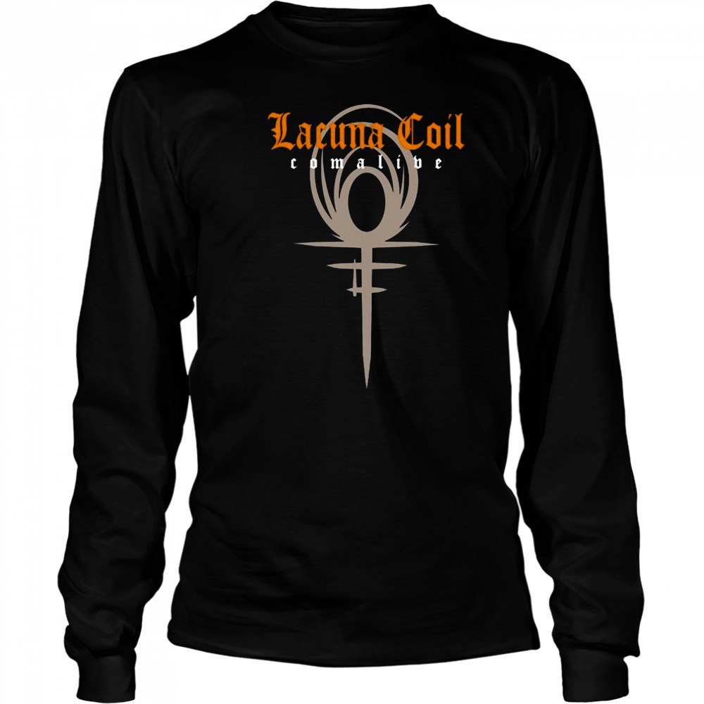 Lacuna Coil Comalive Milan T-shirt Long Sleeved
