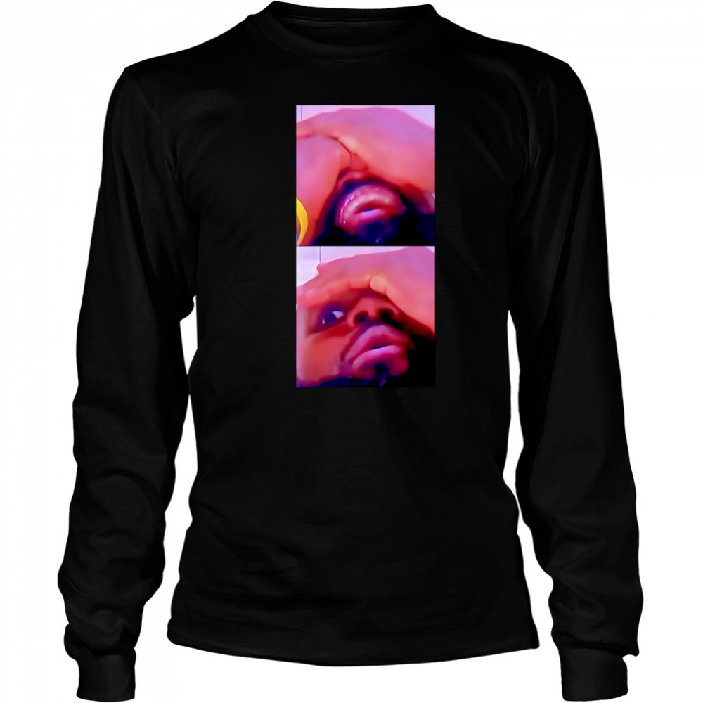 LeBron James funny expression shirt Long Sleeved