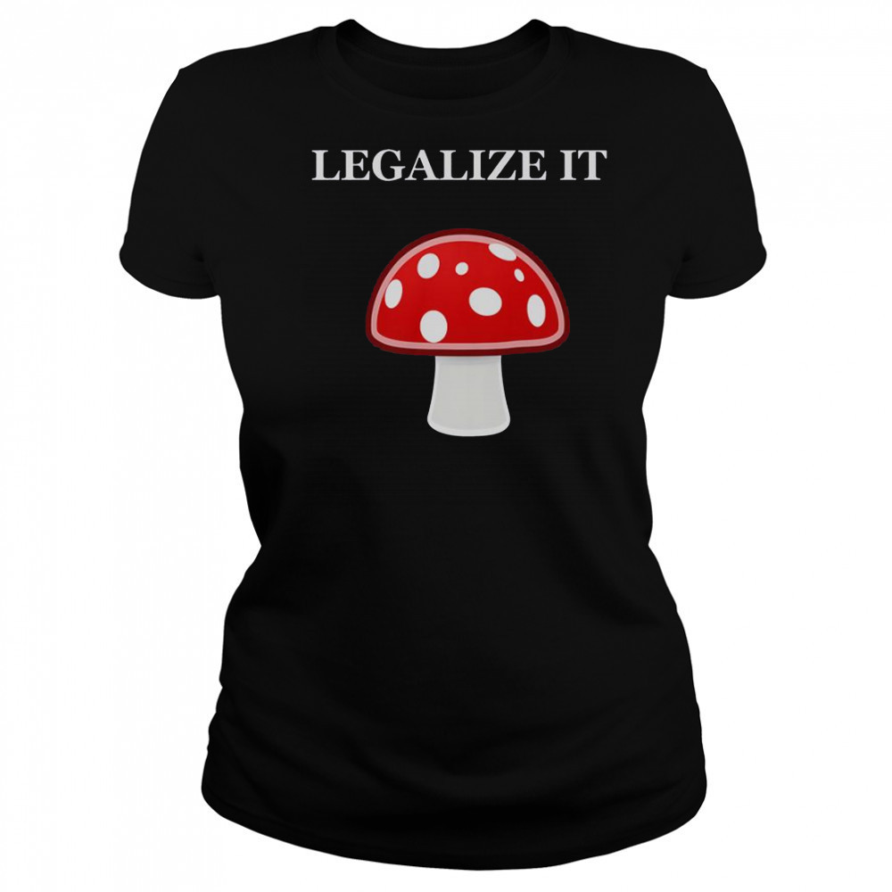 Legalize It Red Mushrooms T-Shirt Women's T-shirt