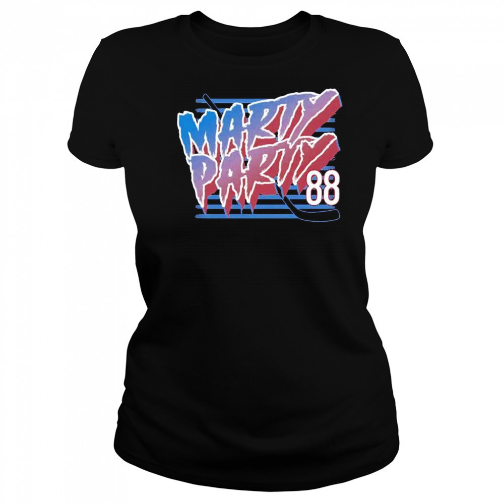 Marty Party 88 Martin Necas Colorado Avalanche shirt Women's T-shirt