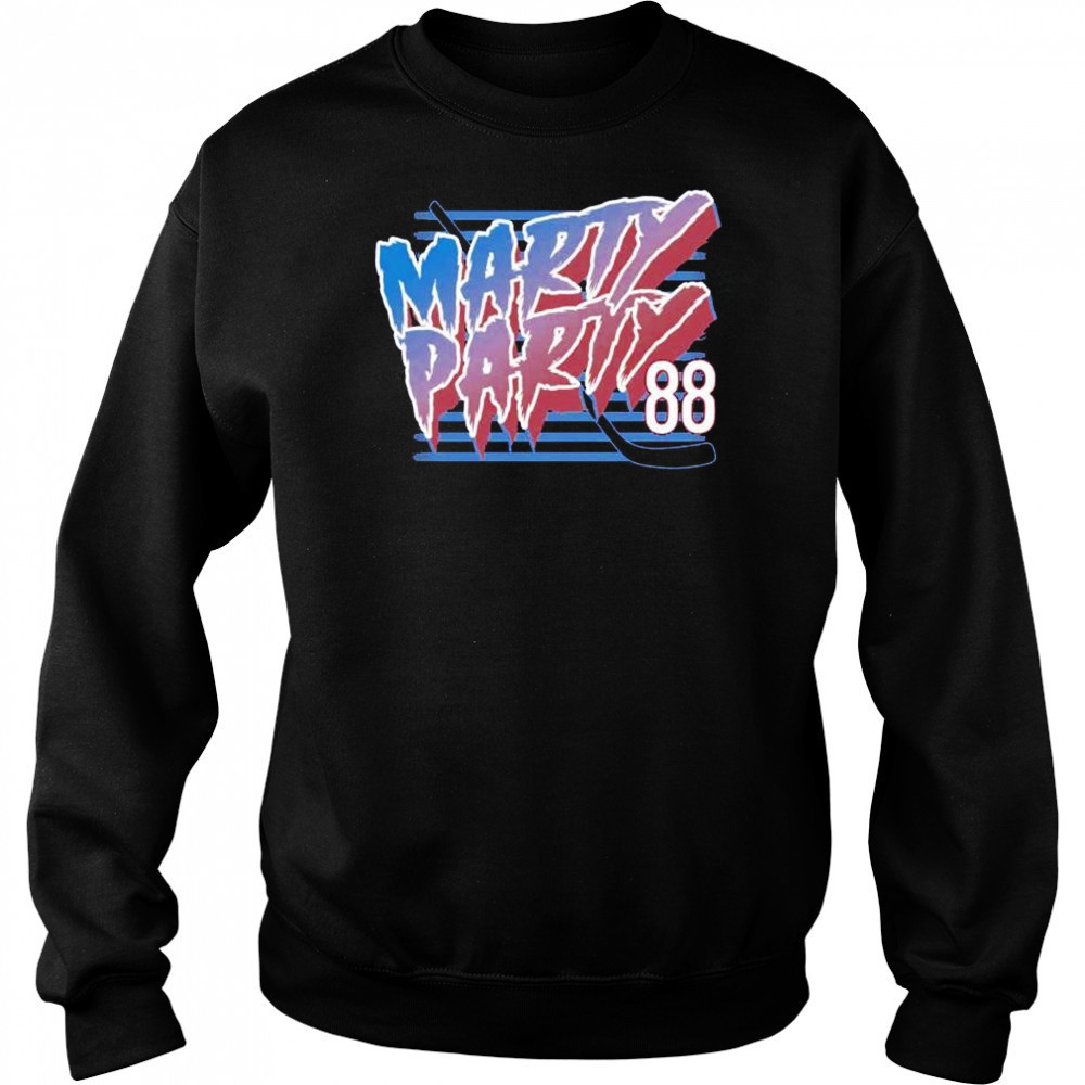Marty Party 88 Martin Necas Colorado Avalanche shirt Sweatshirt
