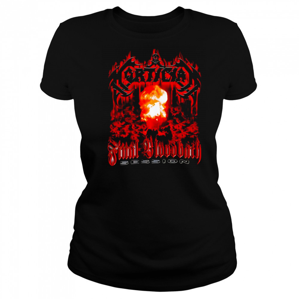 Mortician Final Bloodbath Session shirt Women's T-shirt