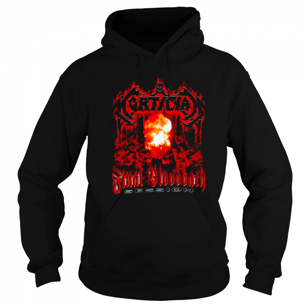 Mortician Final Bloodbath Session shirt Hoodie