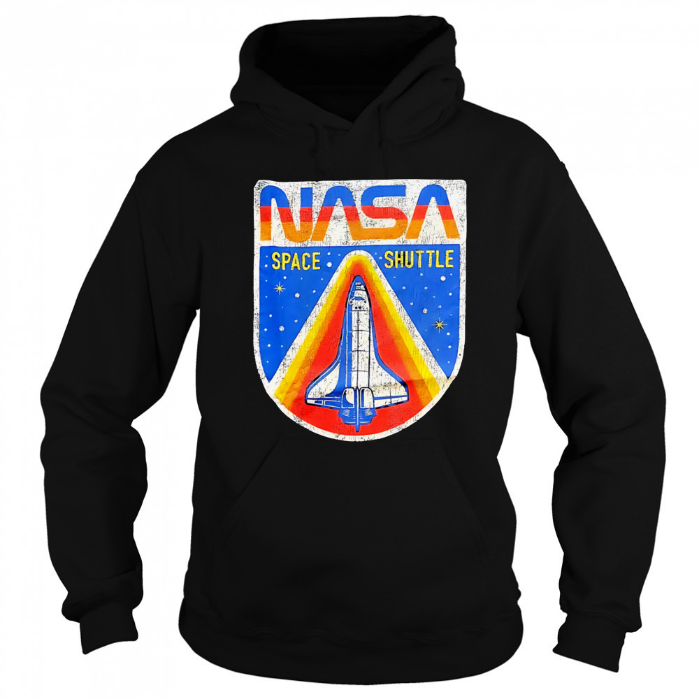 Nasa Space Shuttle logo shirt Hoodie