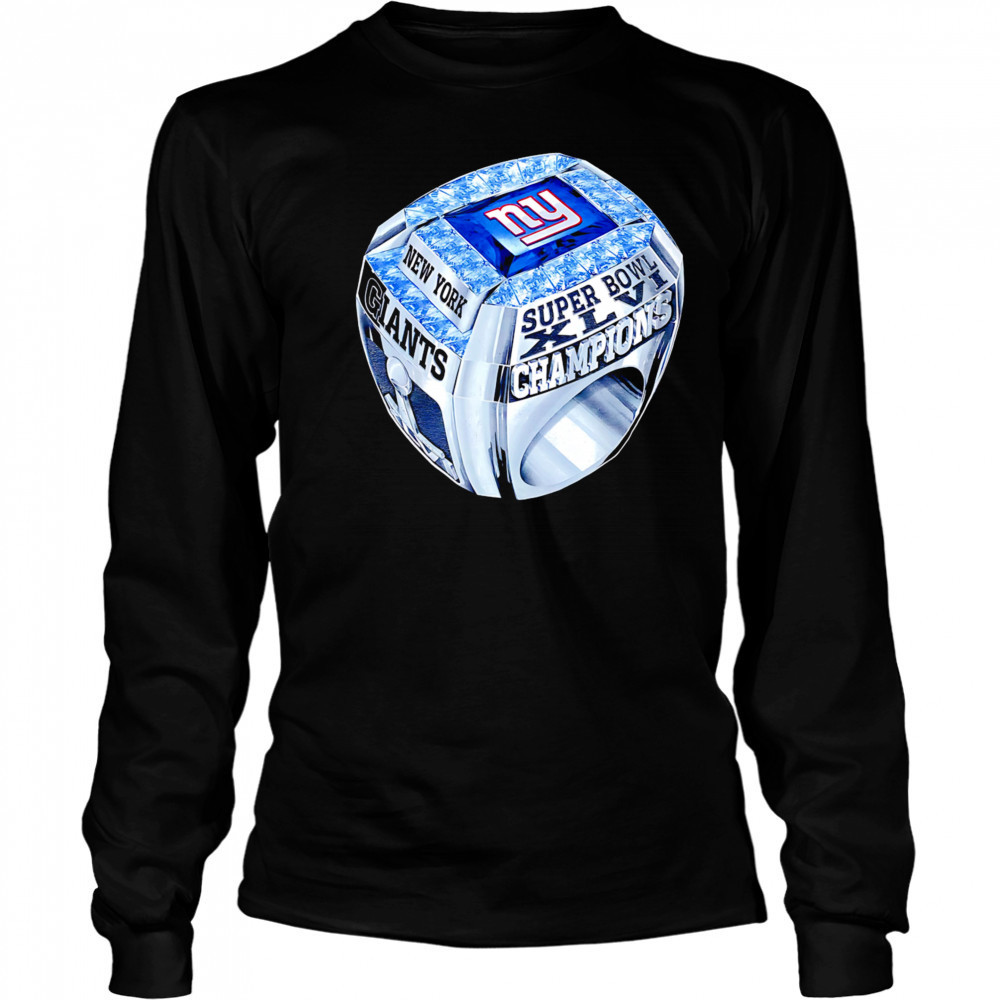 New York Giants Championship Ring shirt Long Sleeved