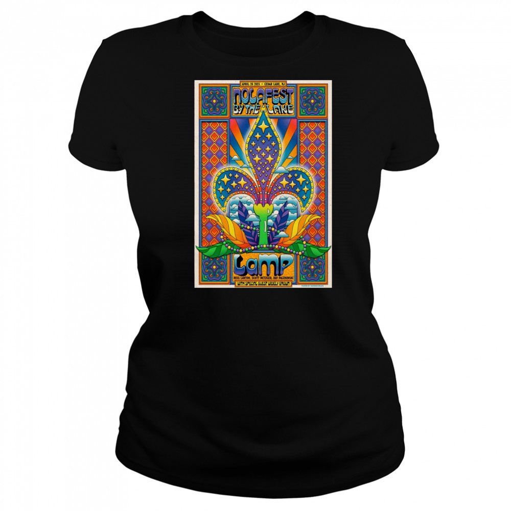 NOLA Fest Cedar Lake NJ April 26 2025 NJ Russ Lawton Scott Metzger Ray Paczkowski t-shirt Women's T-shirt