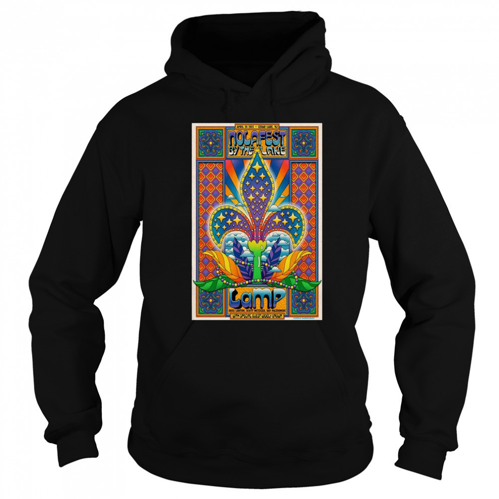 NOLA Fest Cedar Lake NJ April 26 2025 NJ Russ Lawton Scott Metzger Ray Paczkowski t-shirt Hoodie
