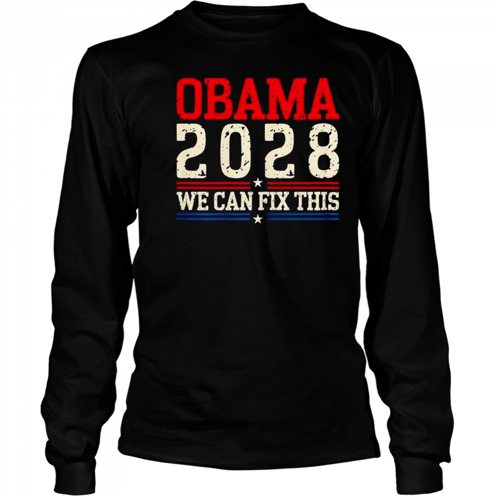 Obama 2029 we can fix this shirt Long Sleeved