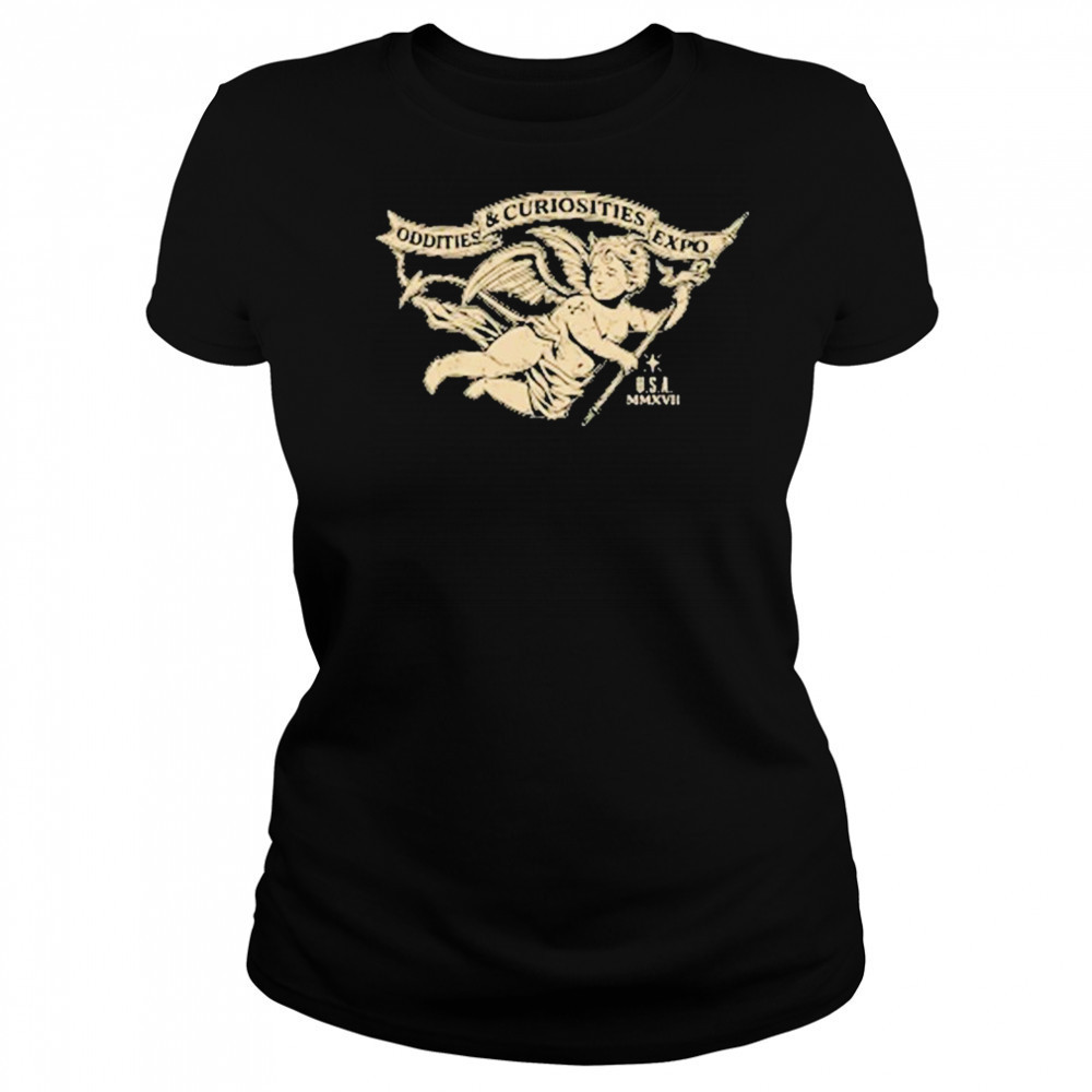 Oddities And Curiosities Angel USA T-shirt Women's T-shirt