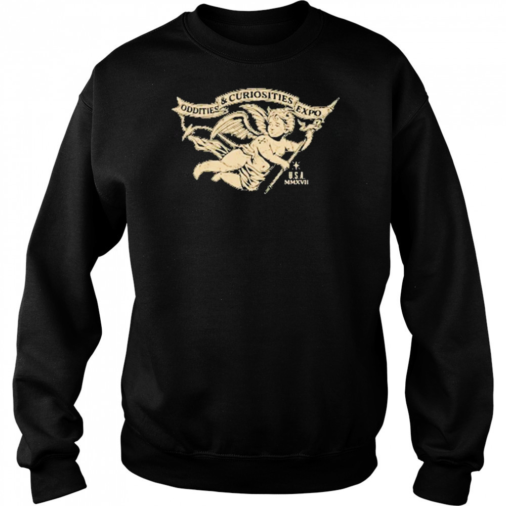 Oddities And Curiosities Angel USA T-shirt Sweatshirt