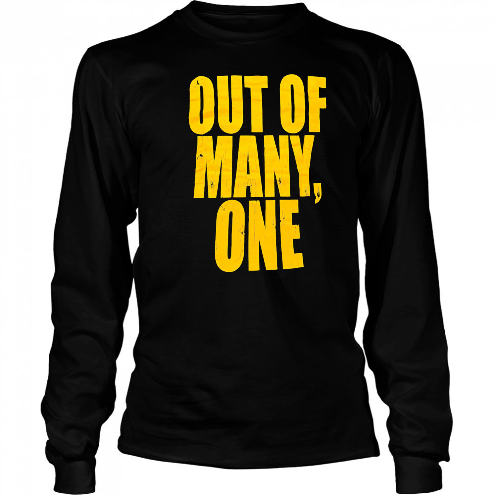 Out of many one shirt Long Sleeved