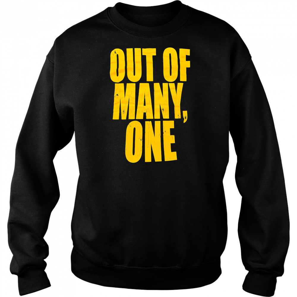 Out of many one shirt Sweatshirt
