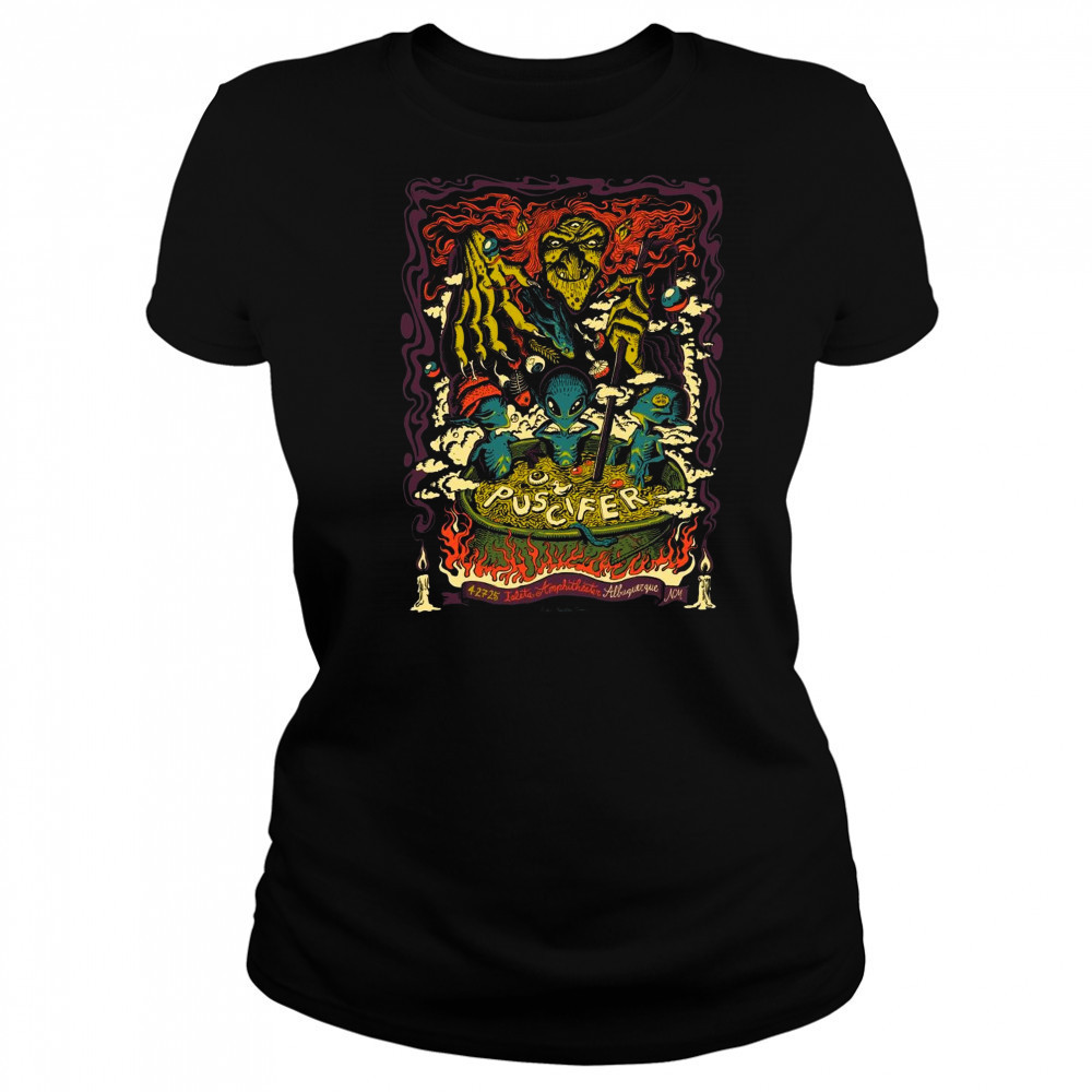 Puscifer PM April 27 2025 Isleta Amphitheater In Albuquerque NM Poster Graphic t-shirt Women's T-shirt
