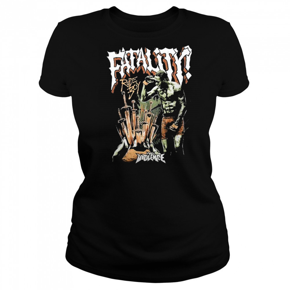 Randy Brown Rudeboy Fatality Full Violence T-shirt Women's T-shirt